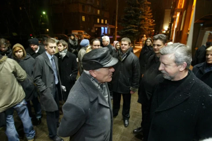 Milinkevich. Photo by Julia Darashkevich