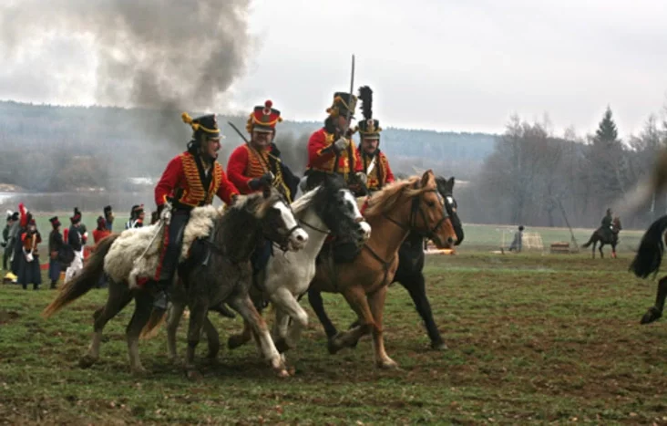 Re-burial ceremony of French soldiers who died in the 1812 Battle of Berezina. Photo by Julia Darashkevich