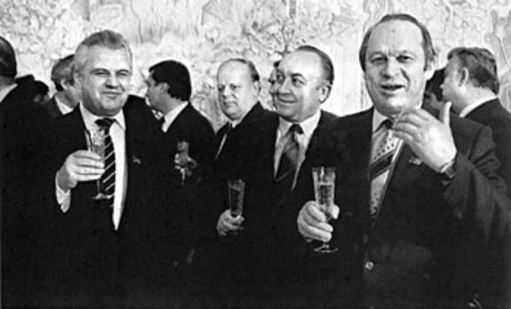 Прыём дэлэгацыі Ўкраінскай ССР