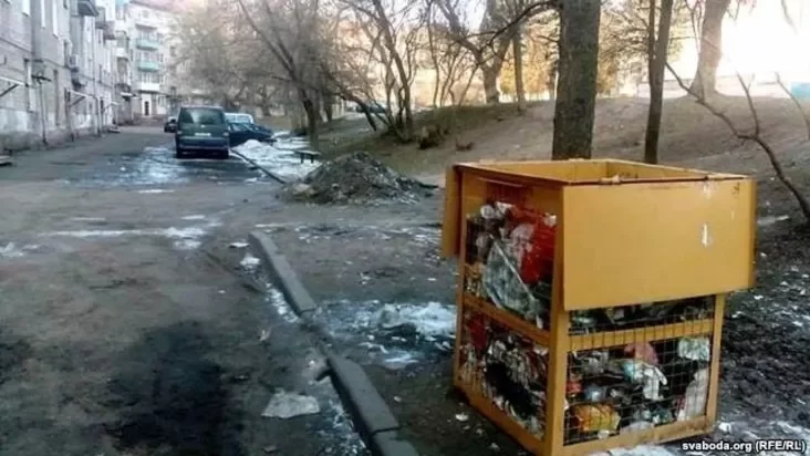 Двор у цэнтры Полацку