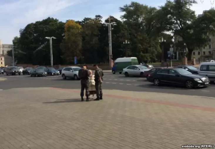 Затрыманьне Ніны Багінскай, 10 верасьня
