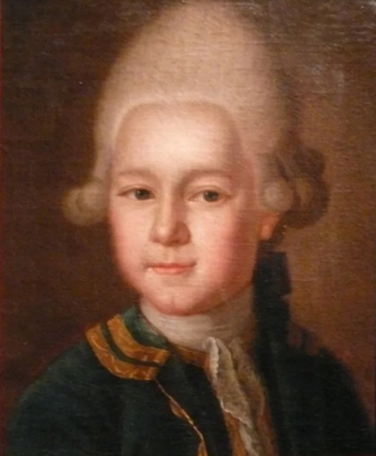 Станіслаў Нідэрман (1746) Партрэт Станіслава Панятоўскага ва ўзросце 14 гадоў. Станислав Нидерманн (1746 г.) Портрет Станислава Понятовского в возрасте 14 лет. Stanislas Niedermann (1746) Portrait of Stanisław Poniatowski at the age of 14