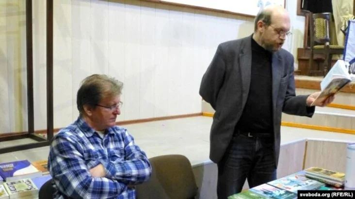 Na prezentacyi knihi ŭ Mahilovie 17 sakavika 2016