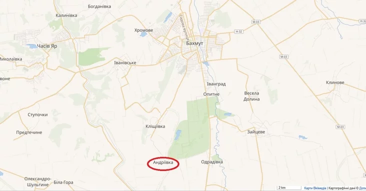 Андрэеўка Андреевка Andriivka