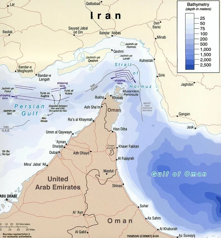 Strait of Hormuz Армузскі праліў Ормузский пролив