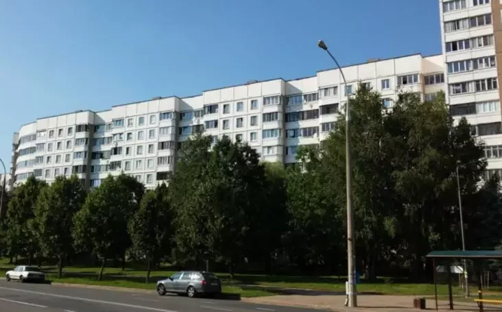 Шматпавярховік па вуліцы Слабодскай, кватэрай у якой сумесна валодалі Рыгор з бацькамі. Фота: wikimapia.org