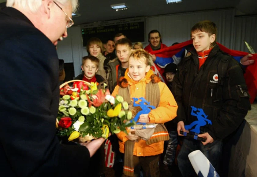 Junior Eurovision song contest 2007 winner Alexei Zhigalkovich. Photo by Julia Darashkevich