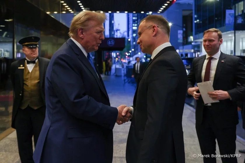 Duda Trump Дуда Трамп