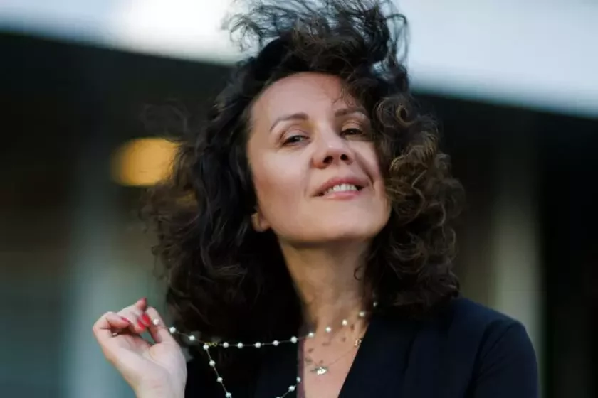 Анна Златковская, писательница и личная помощница Светланы Тихановской. Вильнюс, Литва, 2025 год. Фото: личный архив